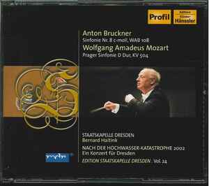 【美品 STAATKAPELLE DRESDEN (Profil】 BERNARD HAITINK ハイティンク／BRUCKNER：Symphony No.8、MOZART：Symphony No.38 2CD