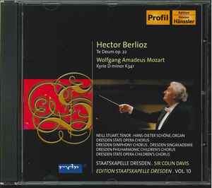 【美品 STAATKAPELLE DRESDEN (Profil】 SIR COLIN DAVIS コリン・デイヴィス／BERLIOZ：Te Deum, MOZART：KYRIE D minor