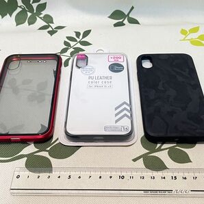 P(^ ^)メ【 iPhoneX ケース3つセット 】 iPhone X