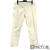 17002 AT.P.CO【アティピコ】メンズパンツ ホワイト系 アイボリー コットン ズボン メンズ ファッション【中古】USED-B_画像1