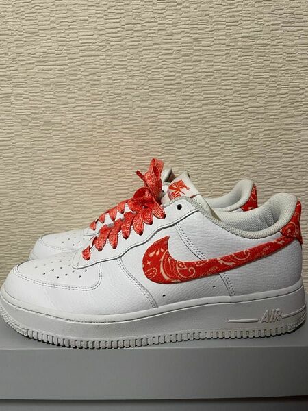 ※22日値上げ Nike WMNS Air Force 1 Low '07 Essential "Orange Paisley"