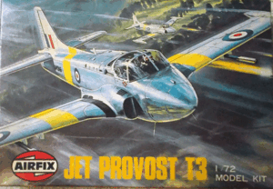 AIRFIX/グンゼ/1/72/イギリス空軍ハンチング・パーシバル・ジェット・プロボスト練習機/未組立品