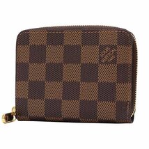 【送料無料】【本物】美品★LOUISVUITTON★ルイヴィトン★ジッピーコインパース★ダミエ★N63070★コンパクト財布★ユニセックス★小銭入れ_画像1