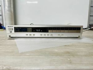  rare goods! Showa Retro *SONY Sony * quartz lock * digital frequency synthesizer tuner ST-JX8