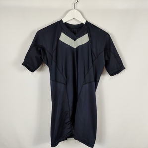 スリクソン SRIXON モリリン株式会社 インナーウェア Tシャツ ゴルフウェア 半袖 3L ネイビー メンズ 中古 /EPの画像1