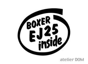 INSIDE ステッカー BOXER EJ25 インサイド レガシィ アウトバック