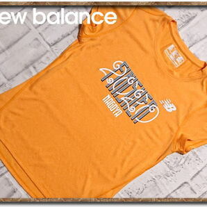 美品！！☆New Balance　ニューバランス　名古屋ウィメンズマラソンフィニッシャーズTシャツ　オレンジ☆