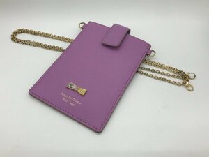 #[YS-1] Samantha Thavasa Samantha Thavasa Petit Choice shoulder pouch # small size thin type purple series width 11cm× length 15,2cm [ including in a package possibility commodity ]K