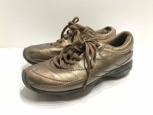 ■【YS-1】 状態良好 ■ リーボック Reebok ■ イージートーン ウォーキング スニーカー ■ 22.5cm 茶 ブロンズ系 【同梱可能商品】■D