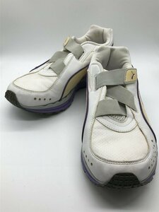 ■【YS-1】 プーマ PUMA スニーカー ■ 24,5cm 白系 × 紫系 Ever Foam BioRide id CELL M2D 【同梱可能商品】K■