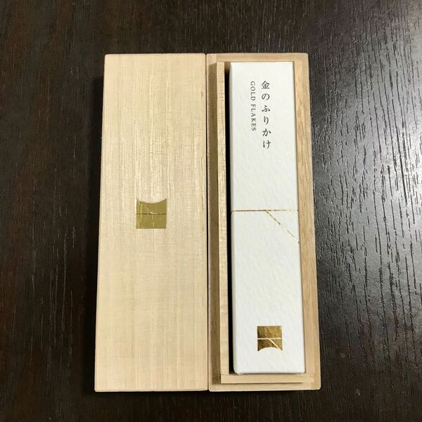 【新品未使用】金のふりかけ 歴清社 金箔 木箱