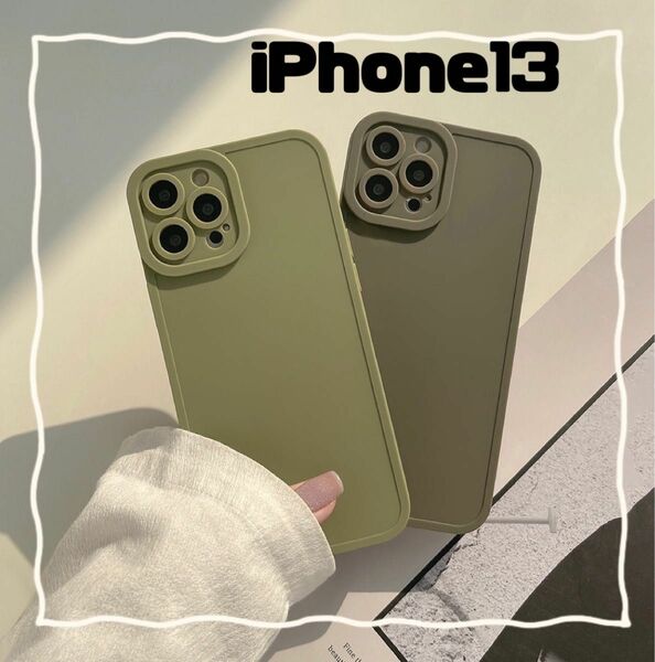 ニュアンスカラー iphone13ケース グリーン スマホケース くすみカラー iPhone11 iPhone12 iPhone