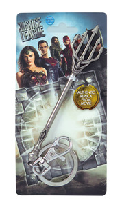 DCコミック Justice League (ジャスティスリーグ) Aquaman Trident Pewter Key Ring メタルキーリング キーホルダー