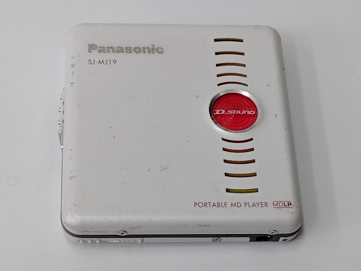 ネット販売品 ジャンク 外観美品 Panasonic SJ-MJ19 ポータブルMDプレーヤー 安い オーダー:1107円 ブランド: パナソニック ポータブルメディアプレーヤー