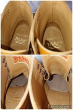 【試し履きのみ/未使用】英国製 Tricker's/トリッカーズ モールトン エイコン カントリー ブーツ US8 Fit.5 26cm相応/クロケット_画像10