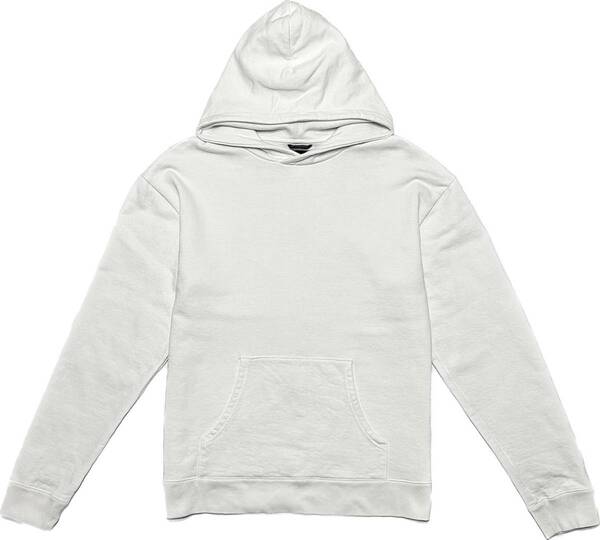 LEON掲載 定価2.2万 junhashimoto BASIC HOODED PULLOVER PARKA 4　白　ジュンハシモト ベーシックパーカー　akm wjk