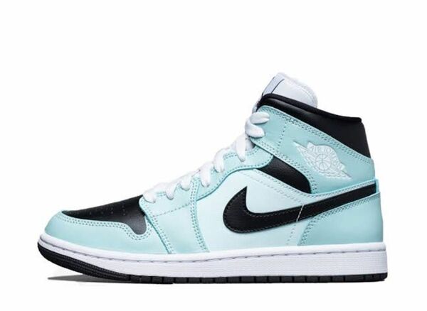 NIKE WMNS AIR JORDAN 1 MID "AQUA BLUE" 27.5cmへ