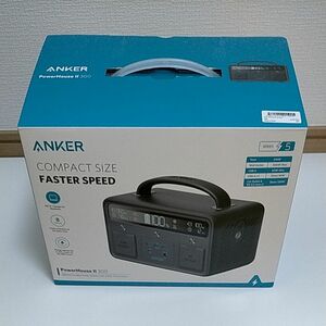 Anker PowerHouse ll 300 ポータブル電源 ブラック