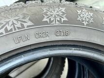 8分山 コンチネンタル Continental ContiVikingContact 6 195/55R15 コンチバイキングコンタクト6 4本セット スタッドレス_画像8