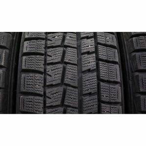 ダンロップ WINTER MAXX WM01 185/65R15 4本SET／2015年製8分山スタッドレスタイヤ／特筆すべき損傷なし／白石区手渡し可／bB フリード等にの画像3