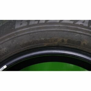 ブリヂストン BLIZZAK VRX 185/65R15 4本SET／2015年製 8分山スタッドレスタイヤ／中古 特筆すべき損傷なし／白石区手渡し可／フリード等にの画像10