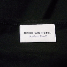 ドリスヴァンノッテン DRIES VAN NOTEN コットン シルク ストライプ 切り替え Tシャツ トップス XS_画像5