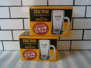 ●●●●EXILE TRIBE●ジョッキ●MALT'S●えぐざいる●モルツ●サントリー●非売品●●●●