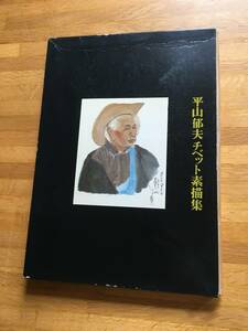 平山郁夫チベット素描集　朝日新聞社　a314e3