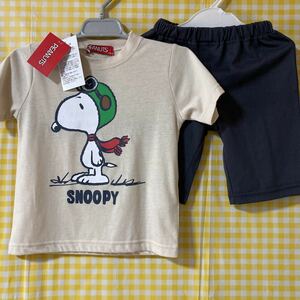  Snoopy короткий рукав пижама 100