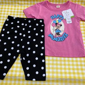  Disney minnie Chan короткий рукав пижама 90