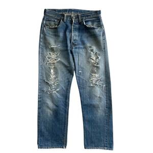 【VINTAGE】LEVI’S 501 ビッグE リーバイス XX BIG E W32 MADE IN USA 1960年代