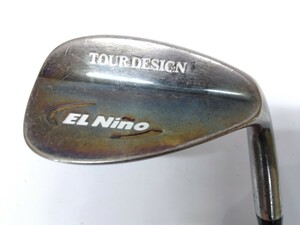 【単品ウェッジ】広田ゴルフ EL Nino TOUR DESIGN 60度 オリジナルカーボンシャフト メンズ右　エルニーニョツアーデザインウェッジ☆