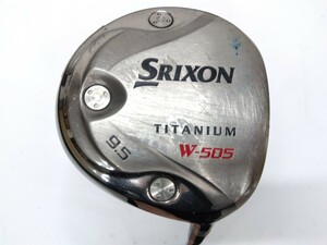 1W DUNLOP ダンロップ SRIXON W-505 TITANIUM 9.5度 flex:S Diamana s73x5ct 350tip version メンズ右 HC付き　スリクソンW505ドライバー