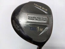 1W MIZUNO ミズノ TOUR BIG TITANIUM DEEP FACE 10度 flex:R SPECIAL TUNE L-50 メンズ右 ヘッドカバー付き　ツアービッグチタン_画像1