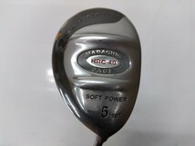 UT BIG APPLE GOLF ビッグアップルゴルフ HRC-40 MARAGING FACE SOFT POWER 18度 U5 flex:L BIO MATCH レディス右 ヘッドカバー付き　☆_画像1