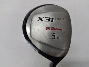 レア★FW Wilson ウィルソン X31 PLUS 18度 5W flex:SR X31 PLUS メンズ右 ヘッドカバー付き　X31フェアウェイ　☆