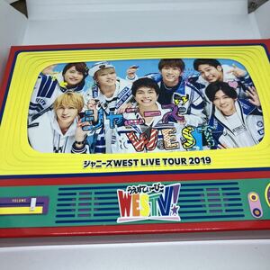 ジャニーズWEST WESTV! TOUR 2019 初回盤DVD WEST.