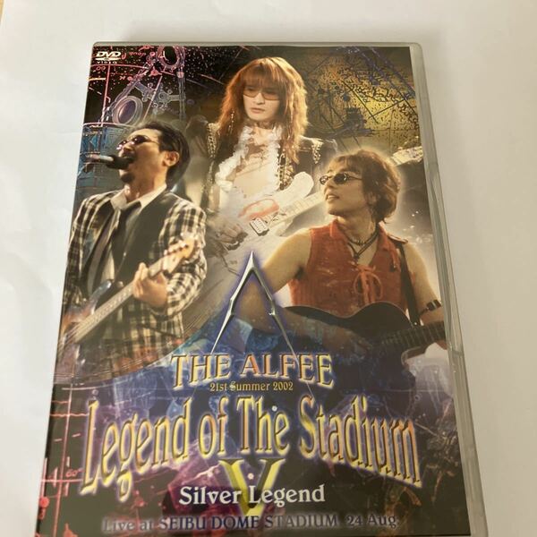 THE ALFEE/21st Summer 2002 Legend of The Stadium Silver Legend DVD