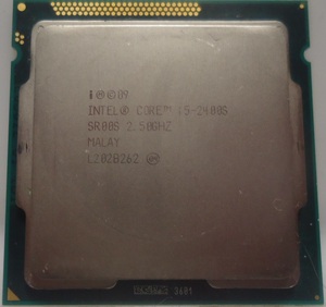 Socket LGA1155 Intel i5 2400S 省エネ型CPU 動作確認済 　　　　 　　　　　　　 CPU 第二世代 インテル ソケット ネコポス 同梱可