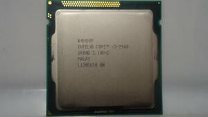 Socket LGA1155 Intel i5 2400 詳細動作確認版 ⑤　　　　　　CPU 第二世代 インテル ソケット ネコポス