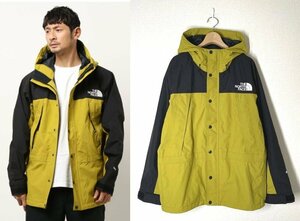 【メンズ M 美品】THE NORTH FACE ノースフェイス Mountain Light Jacket マウンテンライトジャケット イエロー 黄 マウンテンパーカー