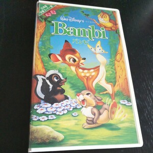 ディズニークラシック バンビ Bambi VHS ビデオ 日本語字幕スーパー版 Hi-Fi ステレオカラー約69分