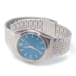 [ regular goods ] Citizen Regno blue dial men's solar operation goods wristwatch 