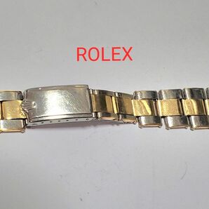 ROLEX リベットブレス コマ SS YG FF19㎜ 7205 61 ロレックス 67 ジャンク メンズ腕時計 希少 コンビ