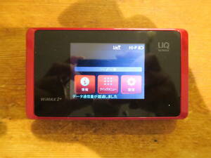 ネットワーク利用制限〇■UQWIMAX■NEC■モバイルルーター■SPEED Wi-Fi NEXT WX05■NAD35MRU■中古