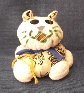 Art hand Auction 手づくりぬいぐるみ ハンドメイド ねこ, ハンドメイド作品, インテリア, 雑貨, その他