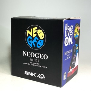 NEOGEO mini ネオジオミニ 本体 電源ケーブル コントローラー付 SNK キングオブファイターズ サムライスピリッツ メタルスラッグ K1189