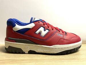 未使用 ニューバランス BB550MD1 レッド(赤) D 27cm new balance