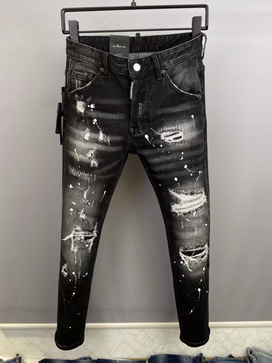ディースクエアード 2022AW Roadie Jean ローディー ダメージ