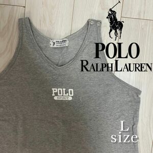 POLO Ralph Lauren タンクトップ　グレー　エクササイズ　トレーニング　ポロ　ラルフローレン